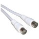 CABLE ANTENA TV LATIGUILLO 1.5M COAXIAL BLANCO